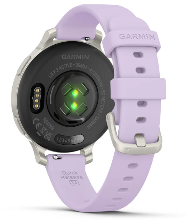 Смарт-часы Garmin Lily 2 Active 010-02891-01 38 мм серебристый-фиолетовый купить,218958