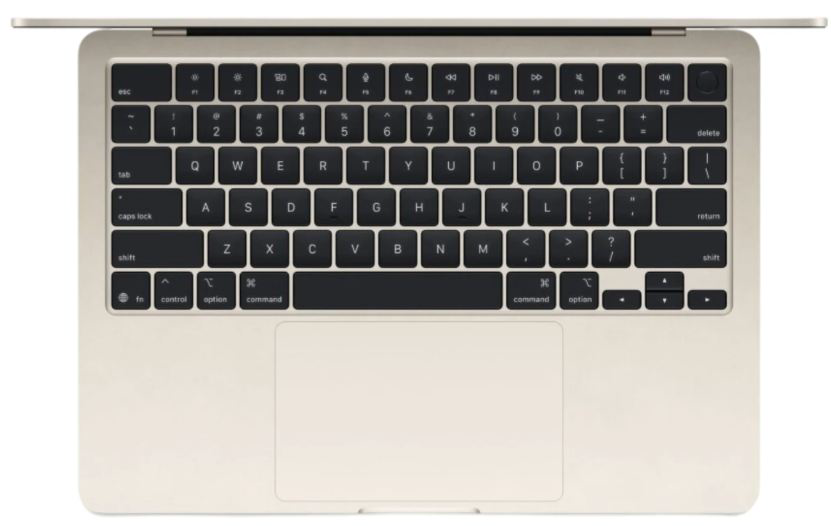 Ноутбук Apple MacBook Air 13 2025 M4 16/512GB MW103RU/A Starlight купить,759000