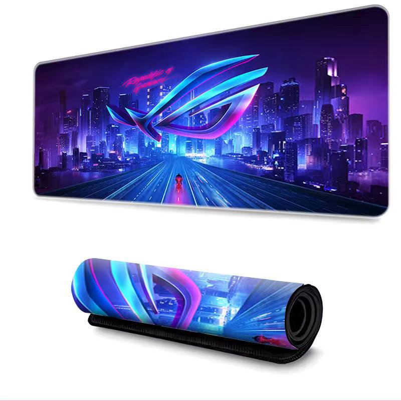 Коврик для мыши I-Lin G-1231 ROG city 900x400x3 мм мультиколор