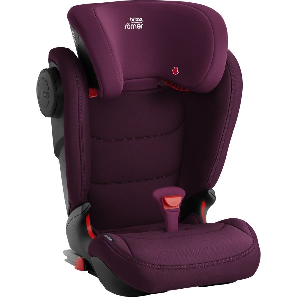 Автокресло Britax Roemer Kidfix M Trendline burgundy red  купить,NaN