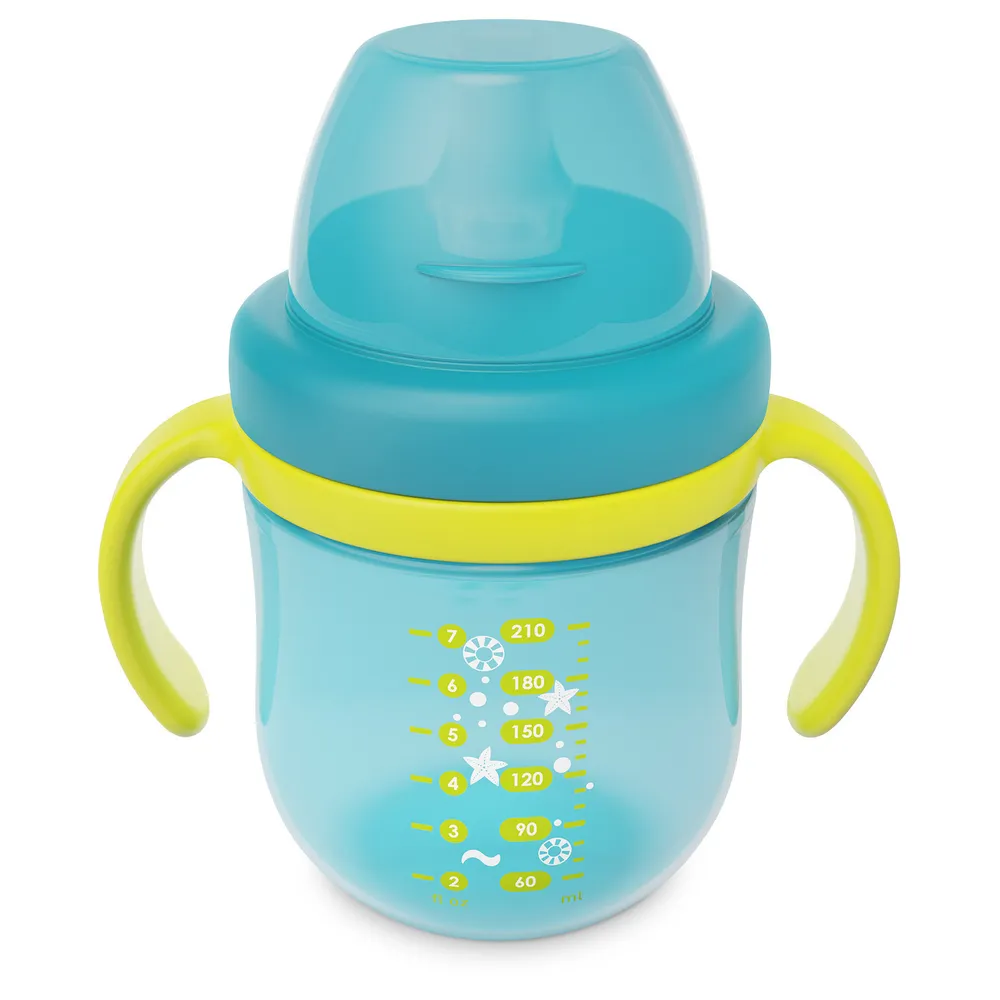 Поильник Baboo Marine с силиконовым носиком 6м+ 200 мл зеленый - ForteMarket Поильник Baboo Marine с силиконовым носиком 6м+ 200 мл зеленый купить,0