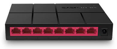 Коммутатор Mercusys MS108G черный