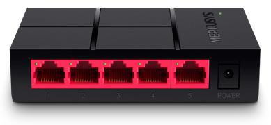 Коммутатор Mercusys MS105G черный