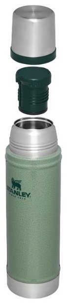 Классический термос STANLEY Classic Legendary/10-11345-042/0.6 L, hammerstone green 0.6 л зеленый