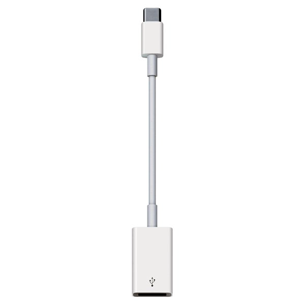 Адаптер Apple USB Type-C MJ1M2ZM/A белый