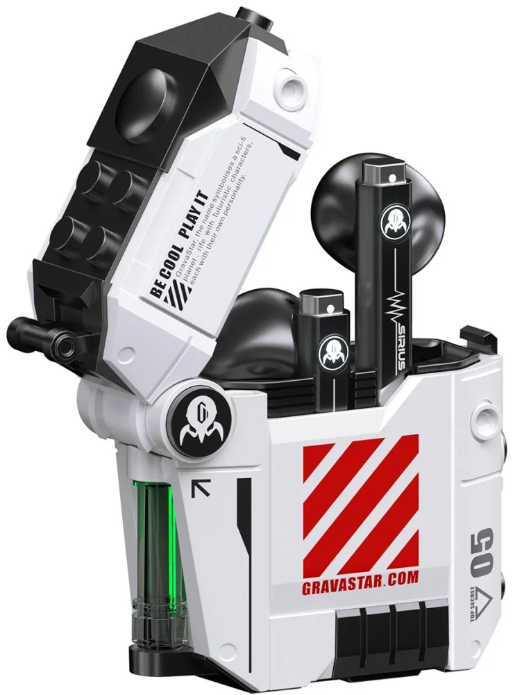 Наушники Gravastar Sirius P5 Mecha White