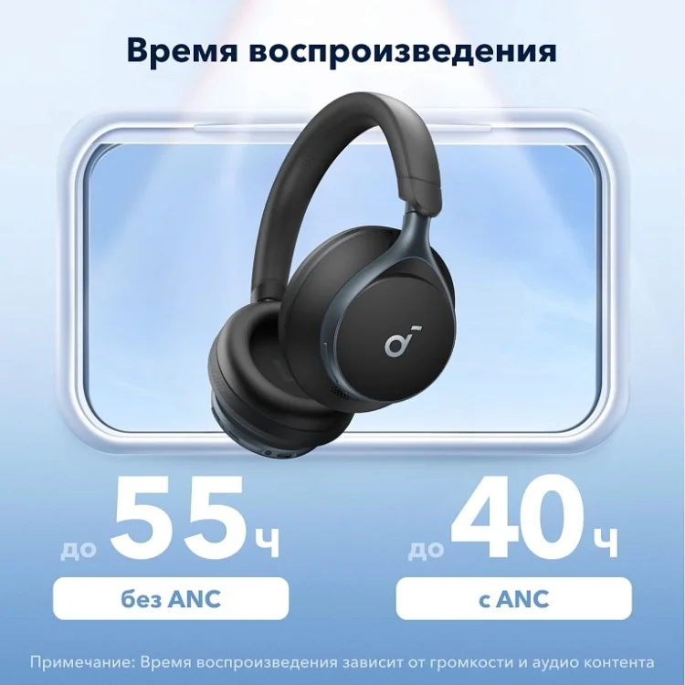 Наушники Anker Soundcore Space One A3035 Black