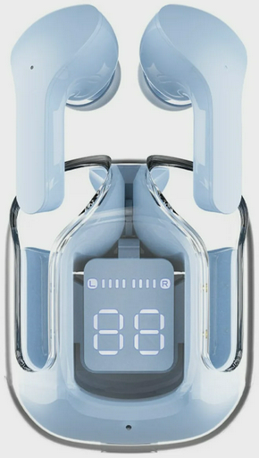 Наушники Acefast Crystal T6 Ice Blue