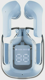 Наушники Acefast Crystal T6 Ice Blue