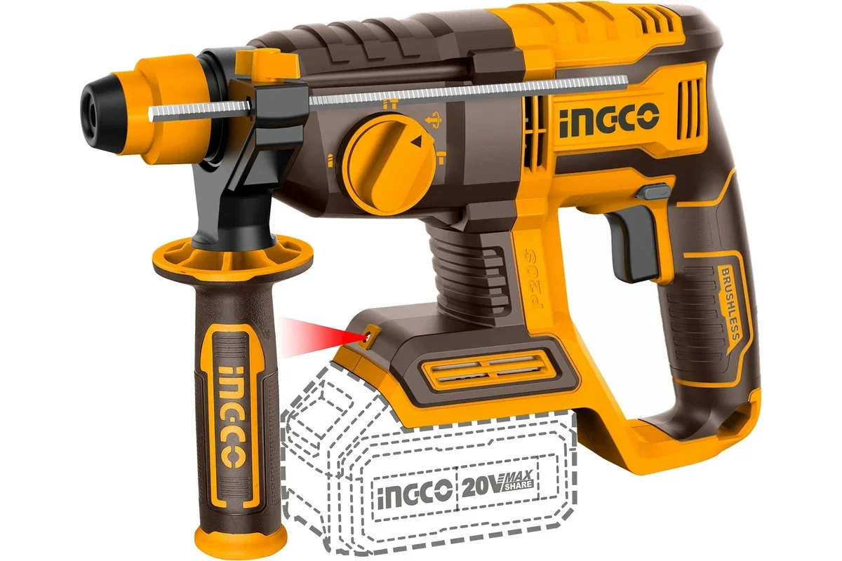 Перфоратор Ingco Super Industrial BL CRHLI202081