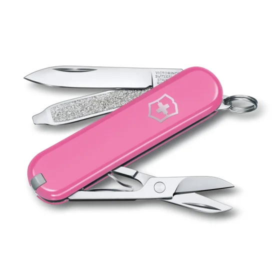 Нож туристический Victorinox 0.6223.51G розовый купить,NaN