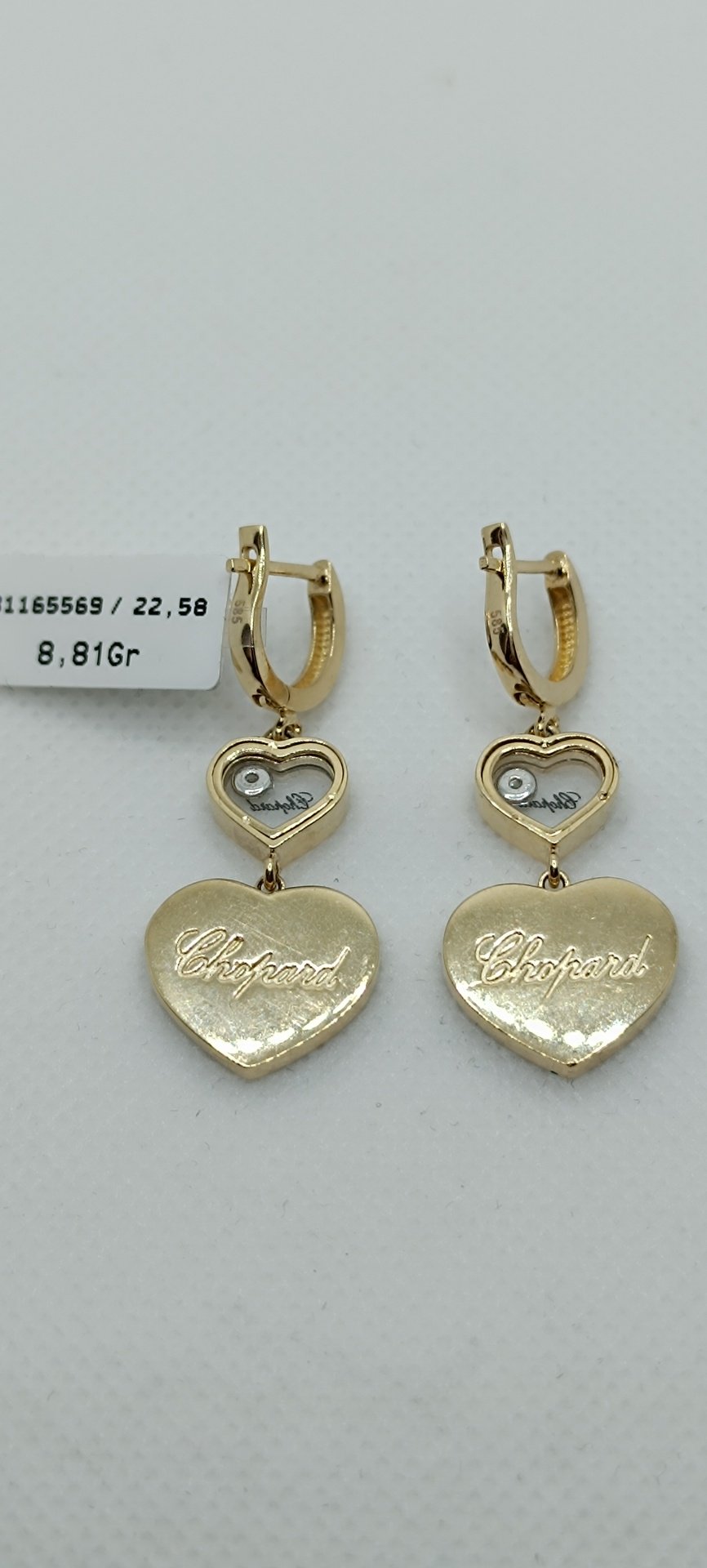 Серьги MANILAS GOLD Diana Diamond вес 8.81 г золото, перламутр купить,NaN