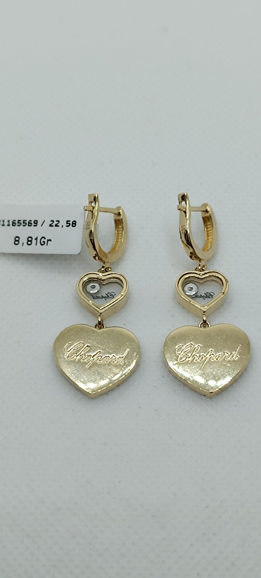 Серьги MANILAS GOLD Diana Diamond вес 8.81 г золото, перламутр купить,NaN