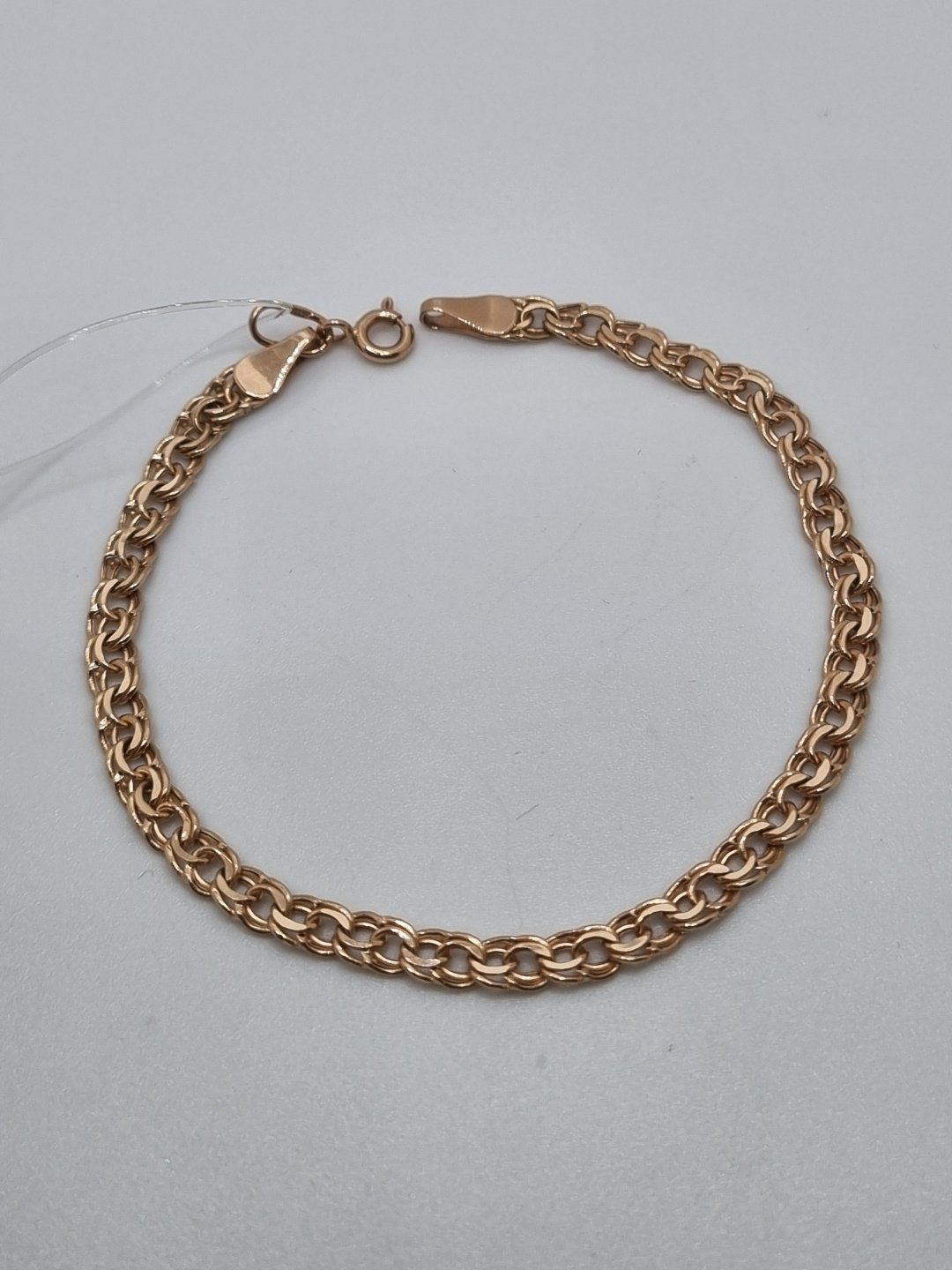 Браслет Zhanar Gold ZHA84-707 длина 18 см, вес 2.36 г золото, плетение бисмарк купить,NaN