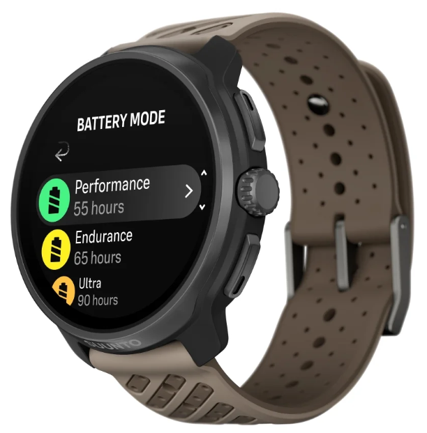 Смарт-часы Suunto Race 2 Titanium SS051203000 49 мм черный-коричневый