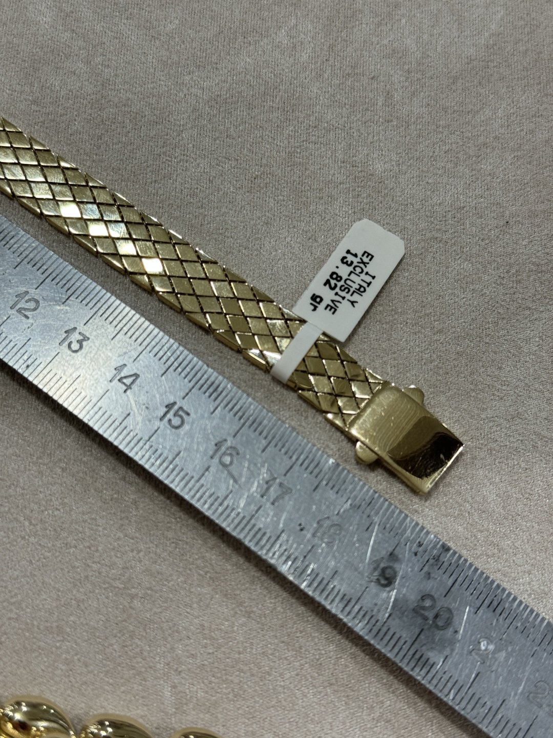 Браслет MIRSADO GOLD Zere длина 18 см, вес 13.82 г золото, плетение отсутствует купить,NaN