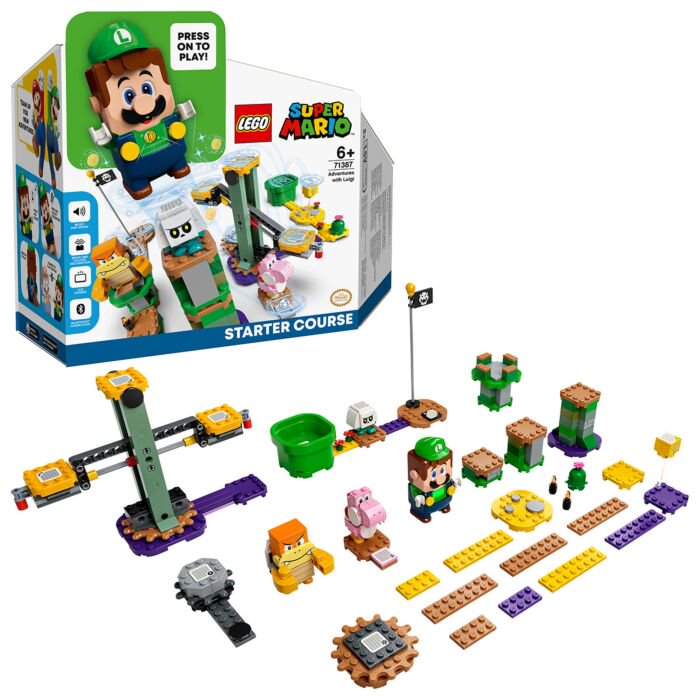 Конструктор Lego Super Mario  Стартовый набор  Приключения вместе с Луиджи 71387