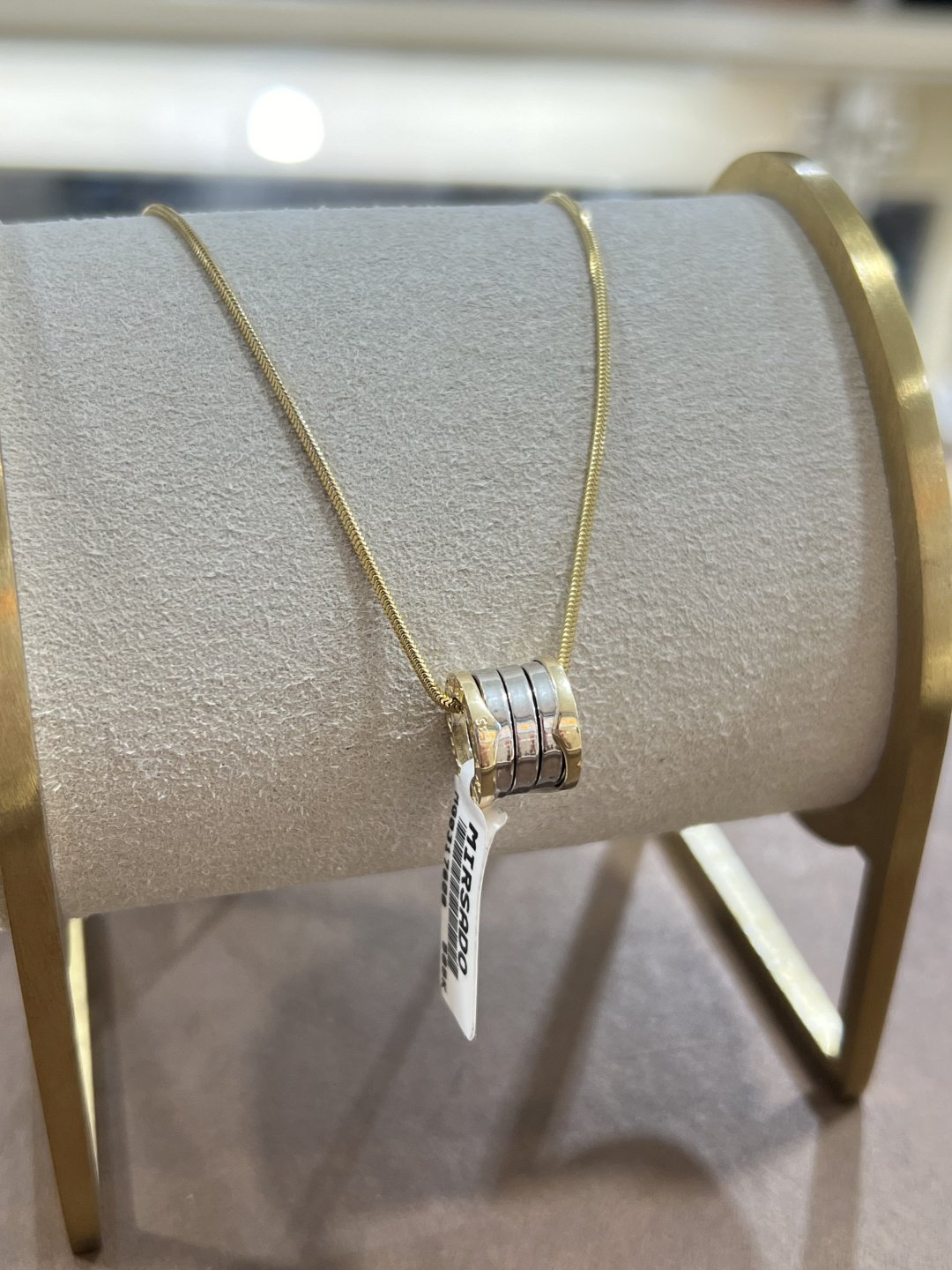 Цепь MIRSADO GOLD Mg длина 50 см, вес 6.18 г золото, плетение снейк купить,NaN