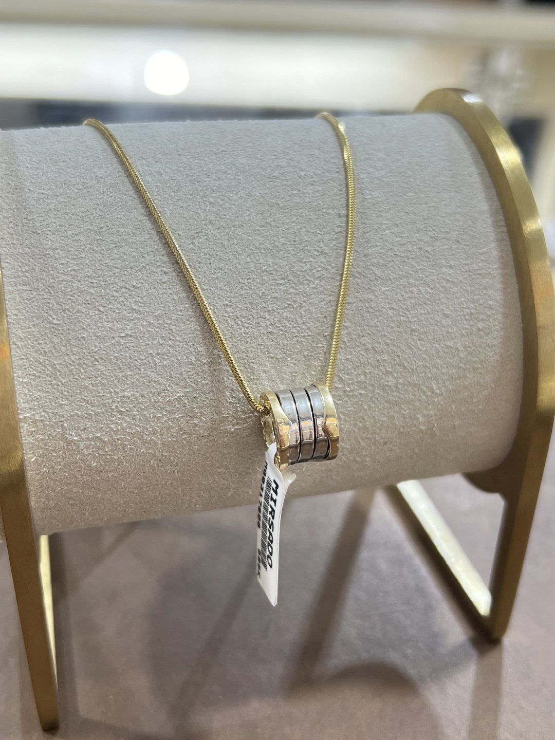 Цепь MIRSADO GOLD Mg длина 50 см, вес 6.18 г золото, плетение снейк купить,NaN