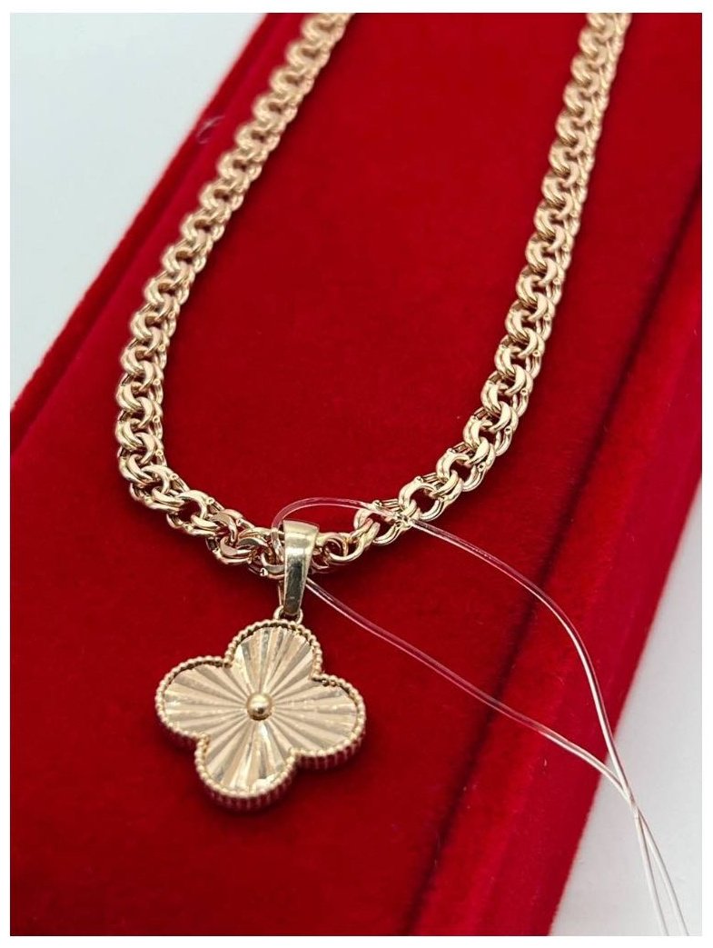 Колье 585 ЗОЛОТОЙ aya_gold длина 40 см вес 6.5 г золото, без вставок купить,NaN