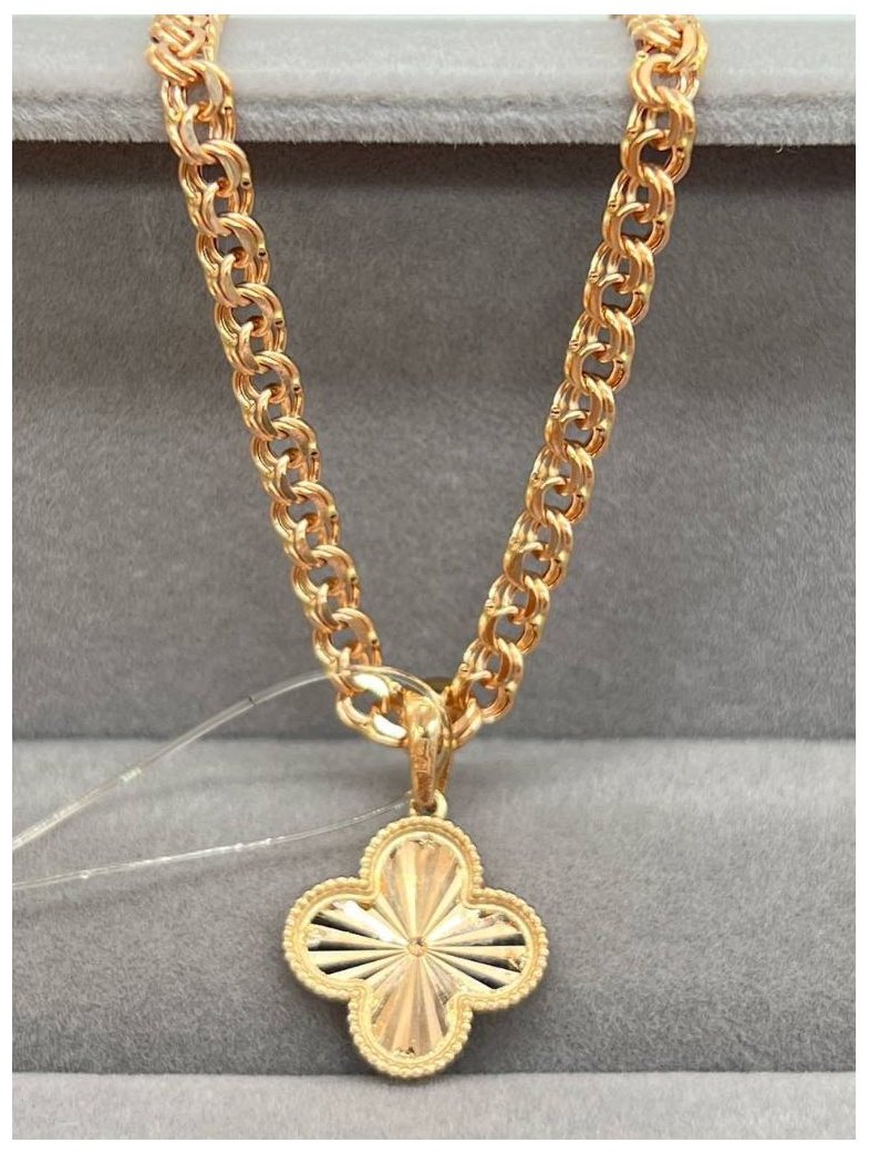 Колье 585 ЗОЛОТОЙ aya_gold длина 40 см вес 6.5 г золото, без вставок купить,NaN