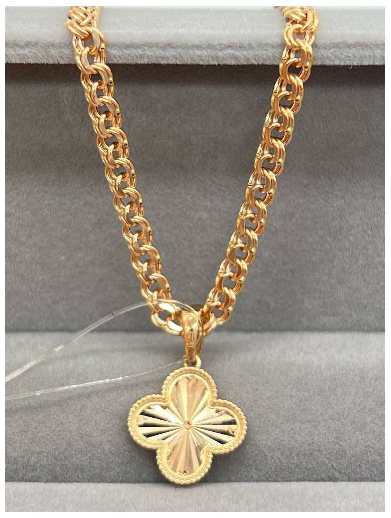Колье 585 ЗОЛОТОЙ aya_gold длина 40 см вес 6.5 г золото, без вставок купить,NaN
