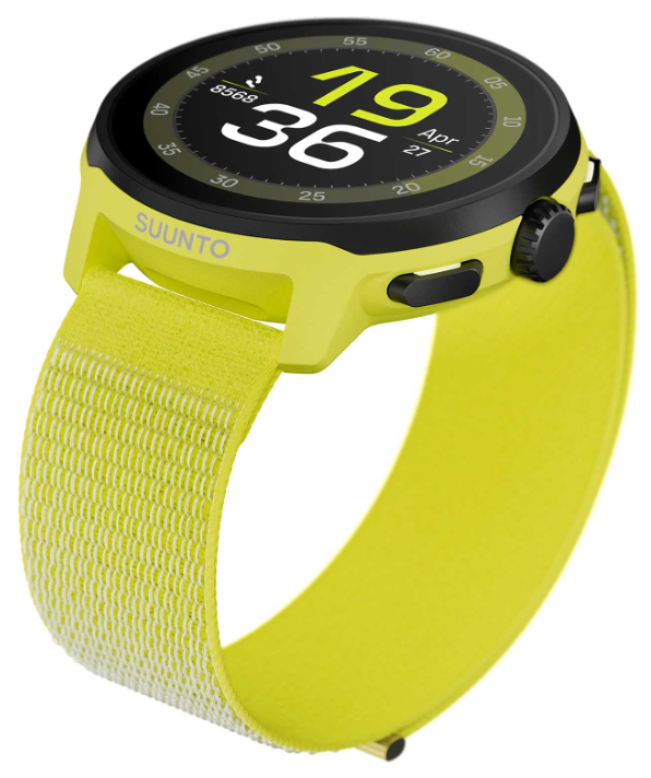 Смарт-часы Suunto Run Textile SS051111000 46 мм желтый