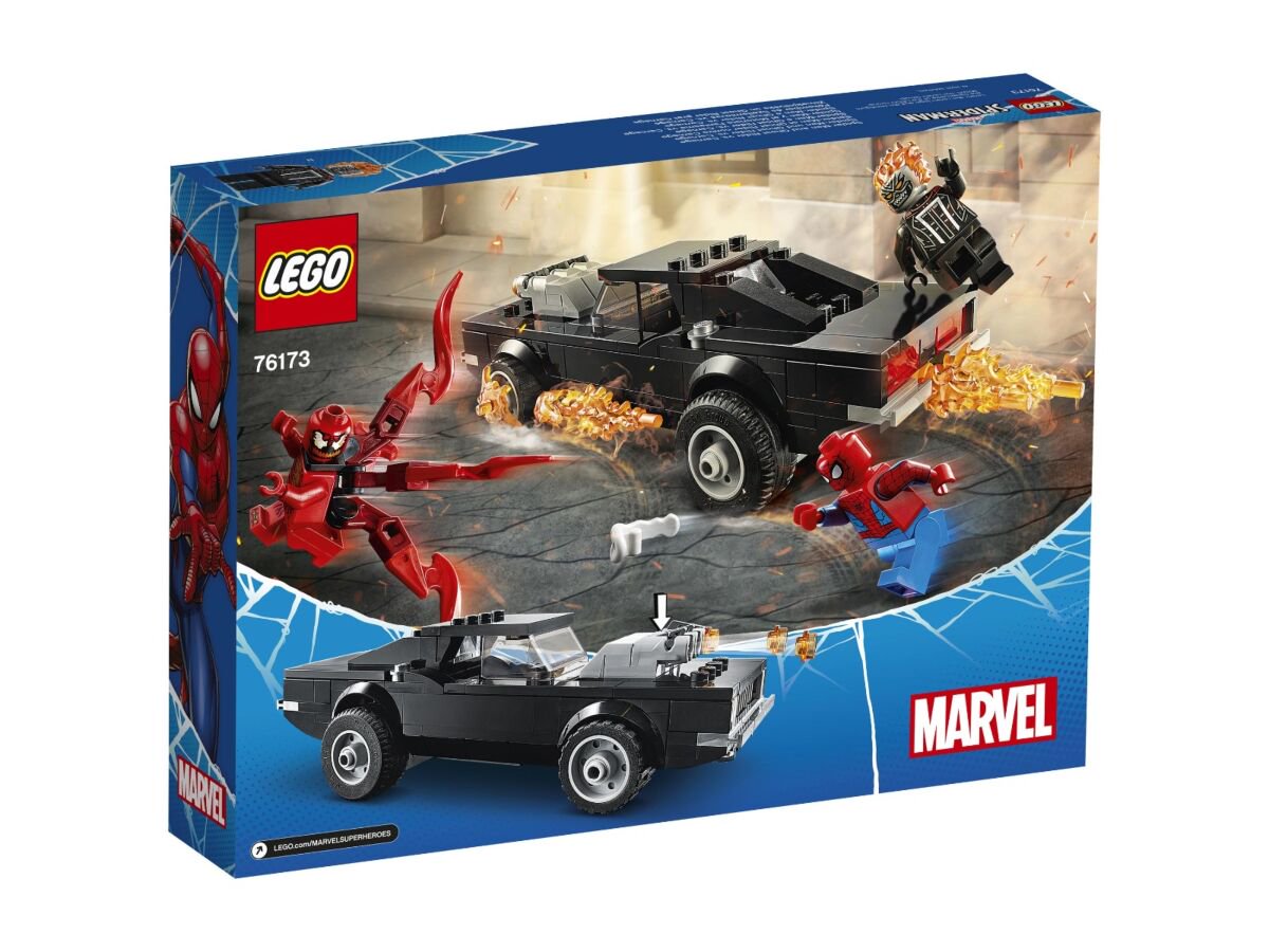 Конструктор Lego Super Heroes Человек-Паук и Призрачный Гонщик против Карнажа   76173 купить,NaN