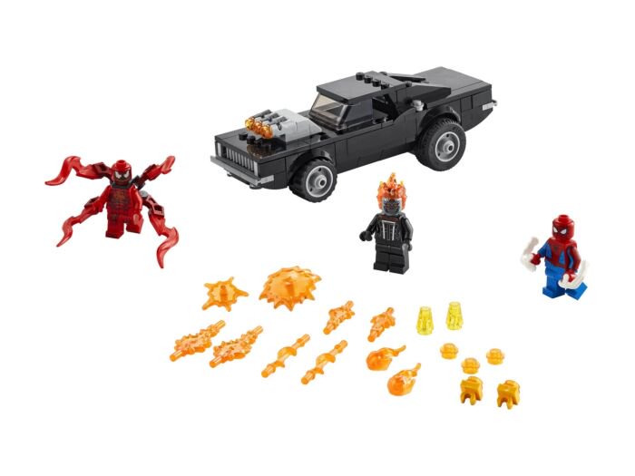 Конструктор Lego Super Heroes Человек-Паук и Призрачный Гонщик против Карнажа   76173 купить,NaN