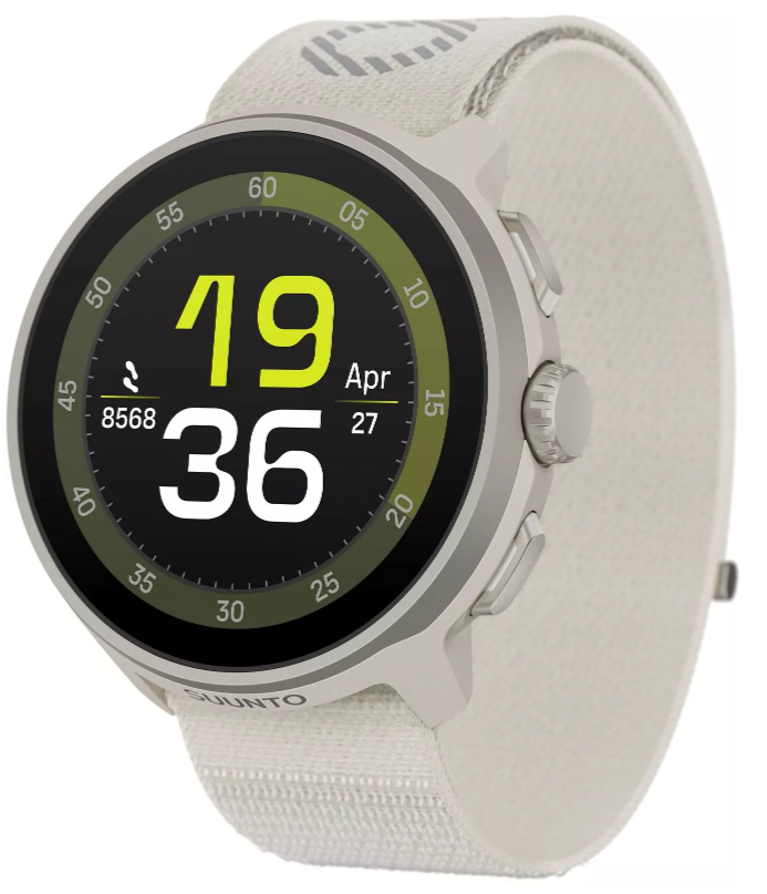 Смарт-часы Suunto Run Textile SS051110000 46 мм серый