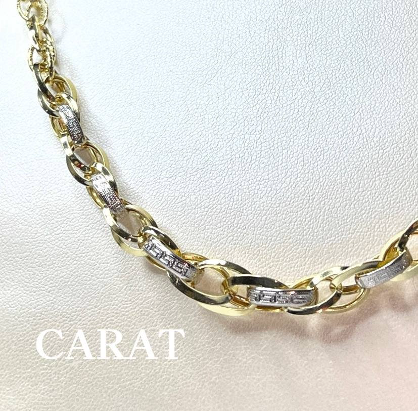 Carat Золото Италия колье браслет вес 16.81 г золото, без вставок купить,NaN