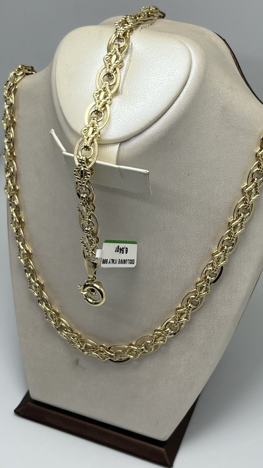 AIS COLLECTION Желтое Золото Италия 585 вес 21.2 г золото, без вставок купить,NaN