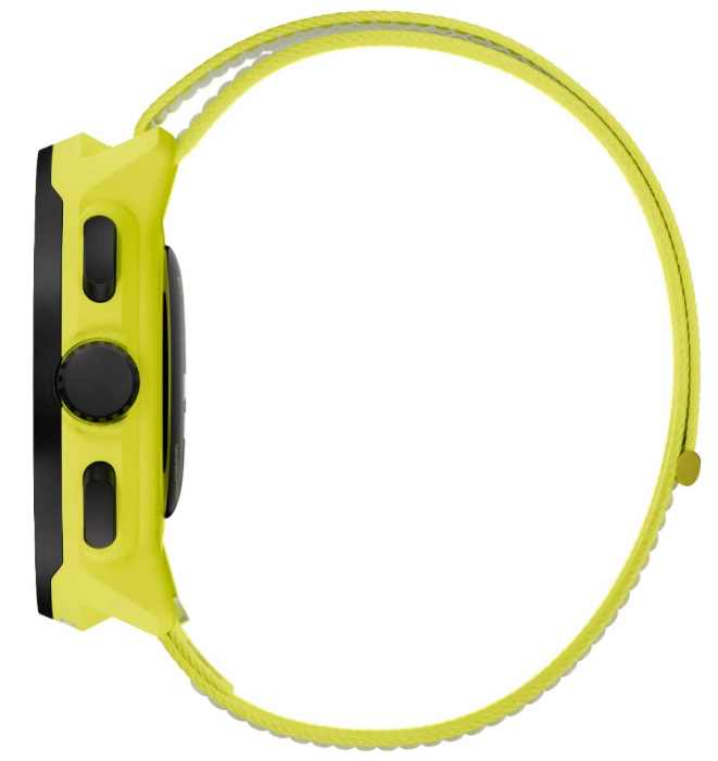 Смарт-часы Suunto Run Textile SS051111000 46 мм желтый