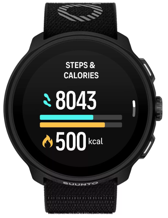 Смарт-часы Suunto Run Textile SS051109000 46 мм черный