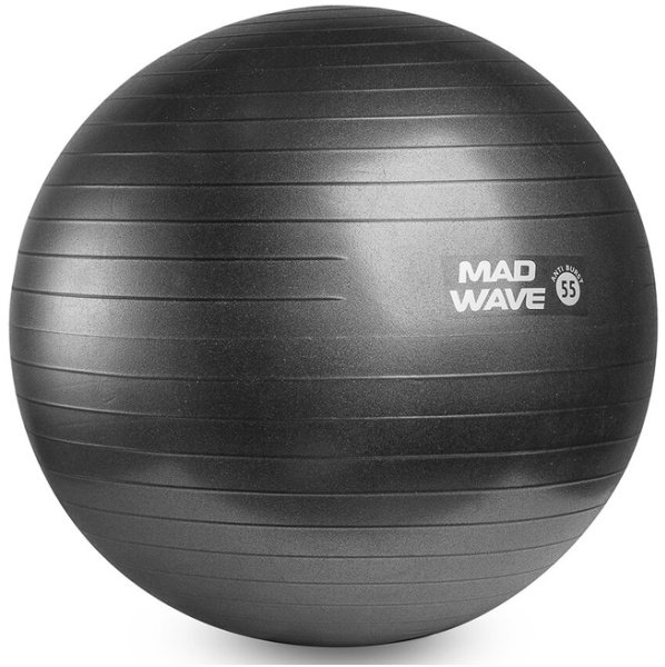 Фитбол Madwave Anti burst M1310 01 1 01W 55 см черный