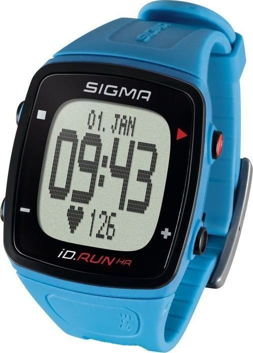 Фитнес-браслет Sigma iD.RUN HR черно-синий