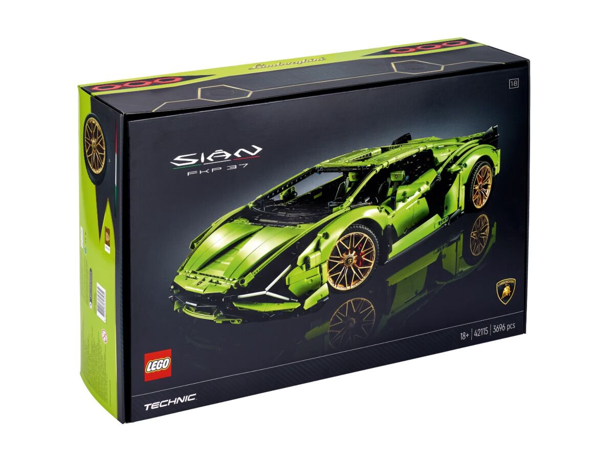 Конструктор Lego Technic  Lamborghini Sian FKP 37 42115 купить,NaN