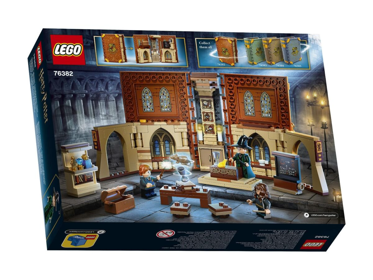 Конструктор Lego Harry Potter Учёба в Хогвартсе  Урок трансфигурации 76382 купить,NaN