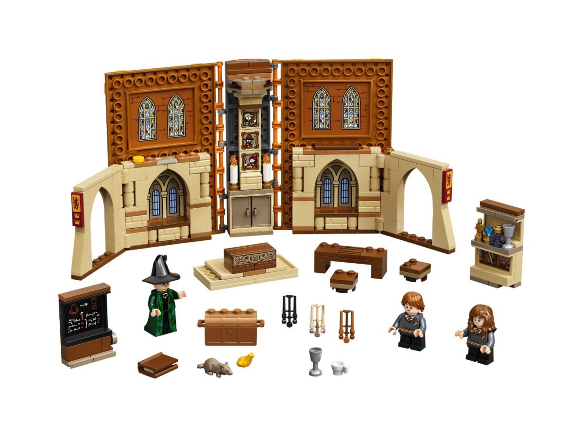 Конструктор Lego Harry Potter Учёба в Хогвартсе  Урок трансфигурации 76382 купить,NaN