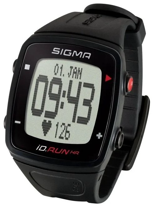 Фитнес-браслет Sigma iD.RUN HR черный