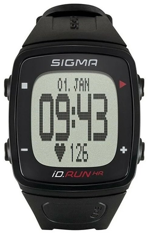 Фитнес-браслет Sigma iD.RUN HR черный