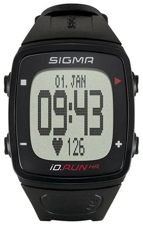 Фитнес-браслет Sigma iD.RUN HR черный
