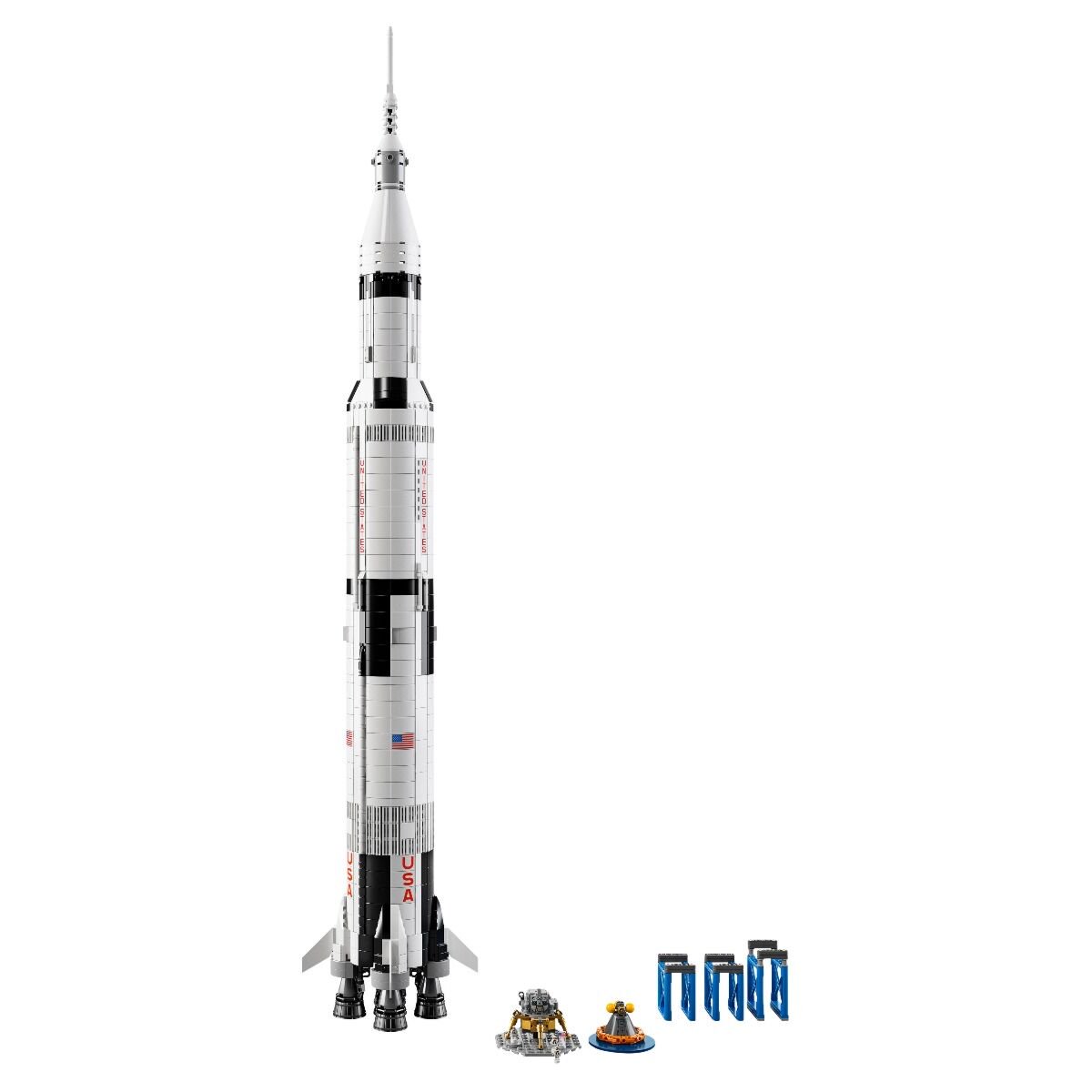 Конструктор Lego Ideas Ракетно-космическая система НАСА  Сатурн-5-Аполлон   92176 купить,NaN