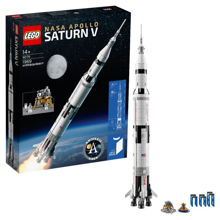 Конструктор Lego Ideas Ракетно-космическая система НАСА  Сатурн-5-Аполлон   92176 купить,NaN