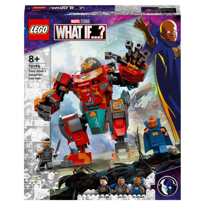 Конструктор Lego Super Heroes Железный человек Тони Старка на Сакааре  76194 купить,NaN