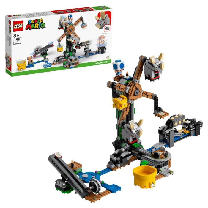 Конструктор Lego Super Mario Дополнительный набор  Нокдаун резноров   71390 купить,NaN