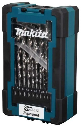 Сверло Makita спиральное D-78368 13 мм, 25 шт.