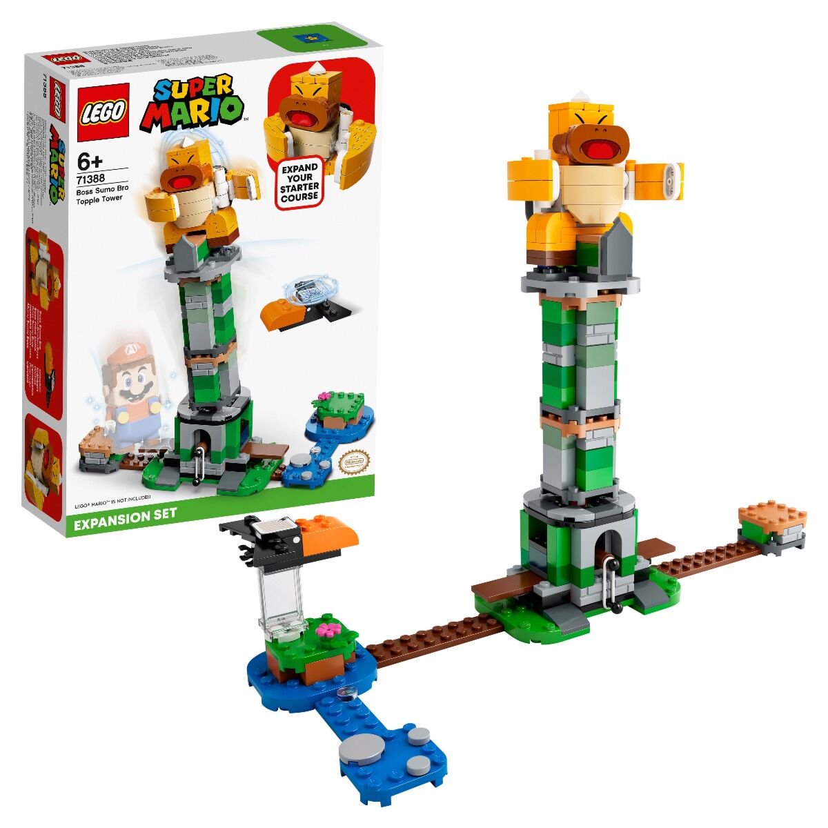 Конструктор Lego Super Mario  Дополнительный набор  Падающая башня босса братца-сумо 71388 купить,NaN
