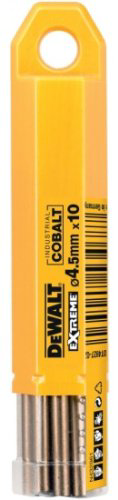 Сверло DeWALT спиральное DT4927-QZ 4.5 мм, 10 шт.