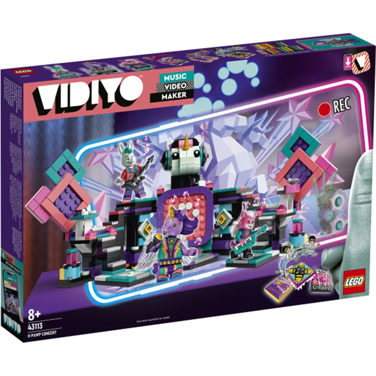 Конструктор Lego  Vidiyo Концерт в стиле К-поп  43113 купить,NaN